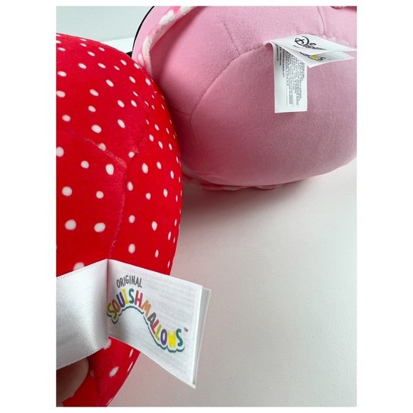 NWT Disney Mickey & Minnie Mouse 2023 Squishmallows Plush Stuffed 8" Soft - Picture 7 of 7